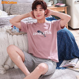 Summer New Knitted Cotton Short Sleeve