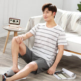 Summer New Knitted Cotton Short Sleeve