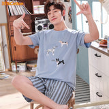 Summer New Knitted Cotton Short Sleeve