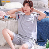 Summer New Knitted Cotton Short Sleeve