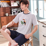 Summer New Knitted Cotton Short Sleeve