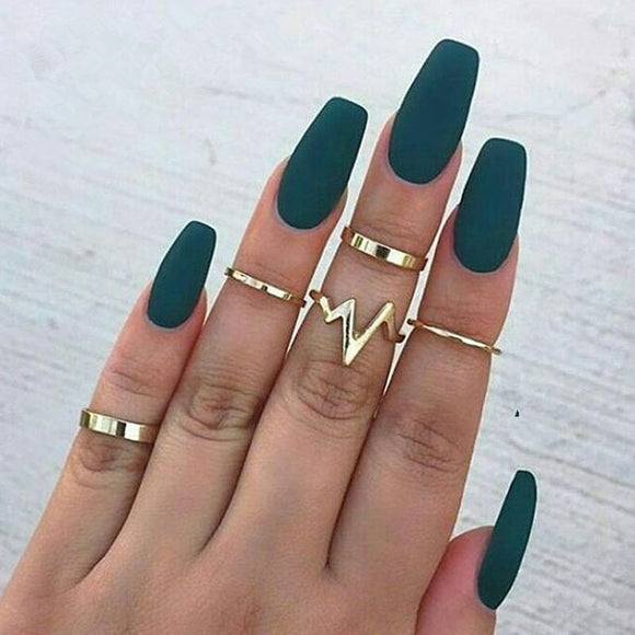 women's ring 5 piece set ring
