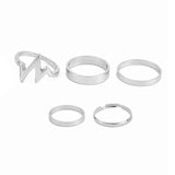 women's ring 5 piece set ring