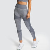 Seamless Patchwork Leggings