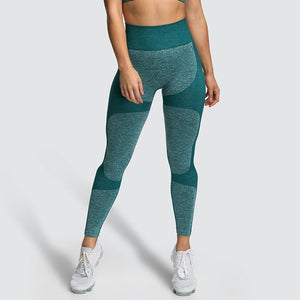 Seamless Patchwork Leggings