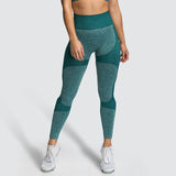 Seamless Patchwork Leggings
