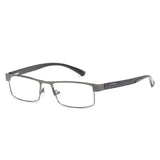 UVLAIK Men Titanium alloy Reading Glasses