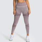 Seamless Patchwork Leggings