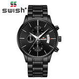 Men Waterproof Sport Quartz Watch